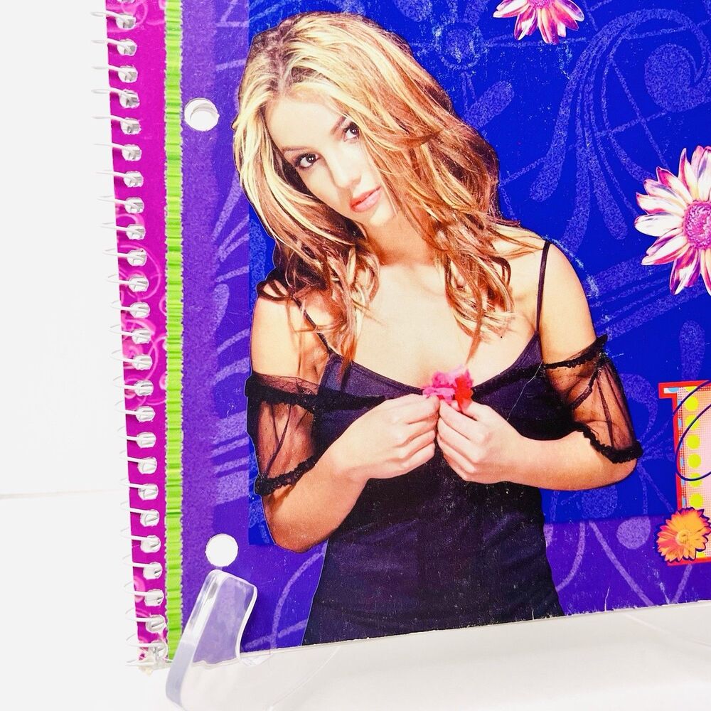 2001 Britney Spears Notebook Y2K Rare Vintage Pop Memorabilia 47 Pages - Picture 10 of 10